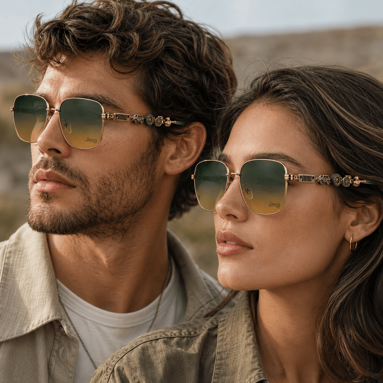 Premium JEEP Sunglasses with Rhinestone TNSM